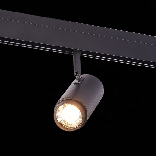ST357.436.06 Магнитный трековый светильник ZOOM Черный LED 1*6W 3000K 667Lm Ra&gt;80 10-60° IP20 L137xW SKYLINE 48