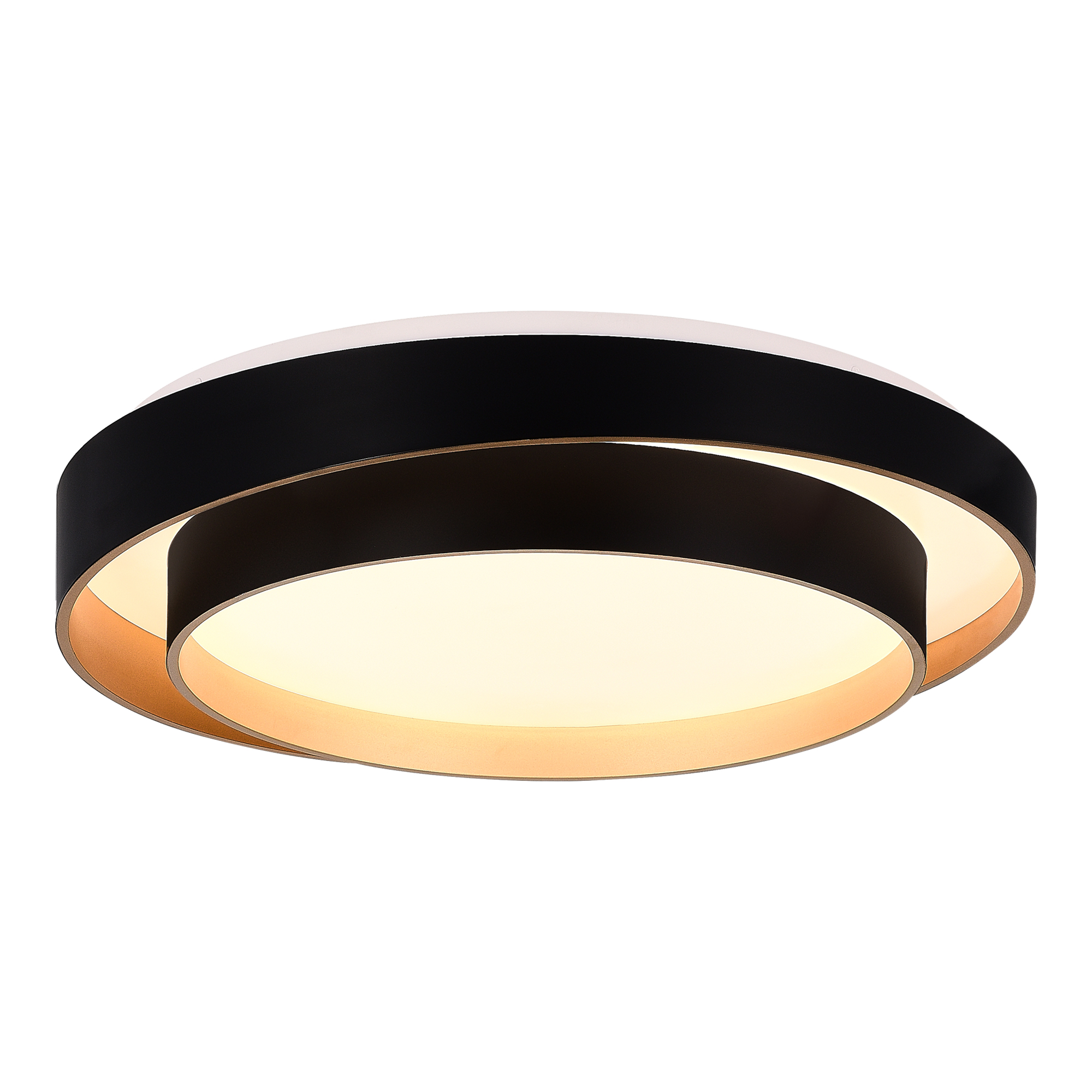 SLE6009-402-01 Светильник потолочный Черный/Белый LED 1*50W 3000K/4000K/6000K КРОСБИ