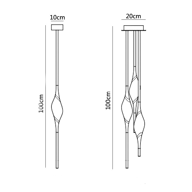 Подвесной светильник PEZZO D10 249064-60