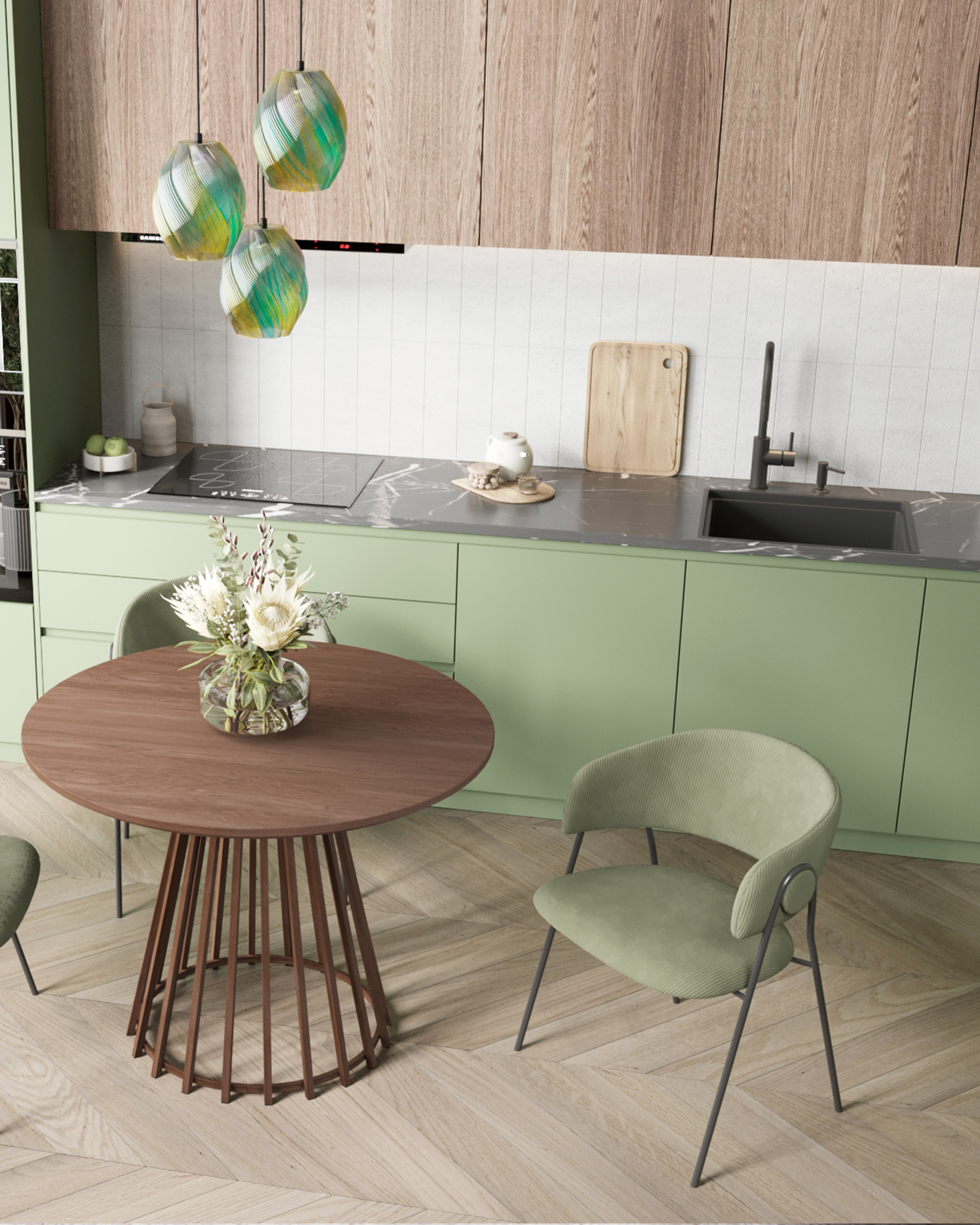 Светильник подвесной Moderli V11666-1P Rozy