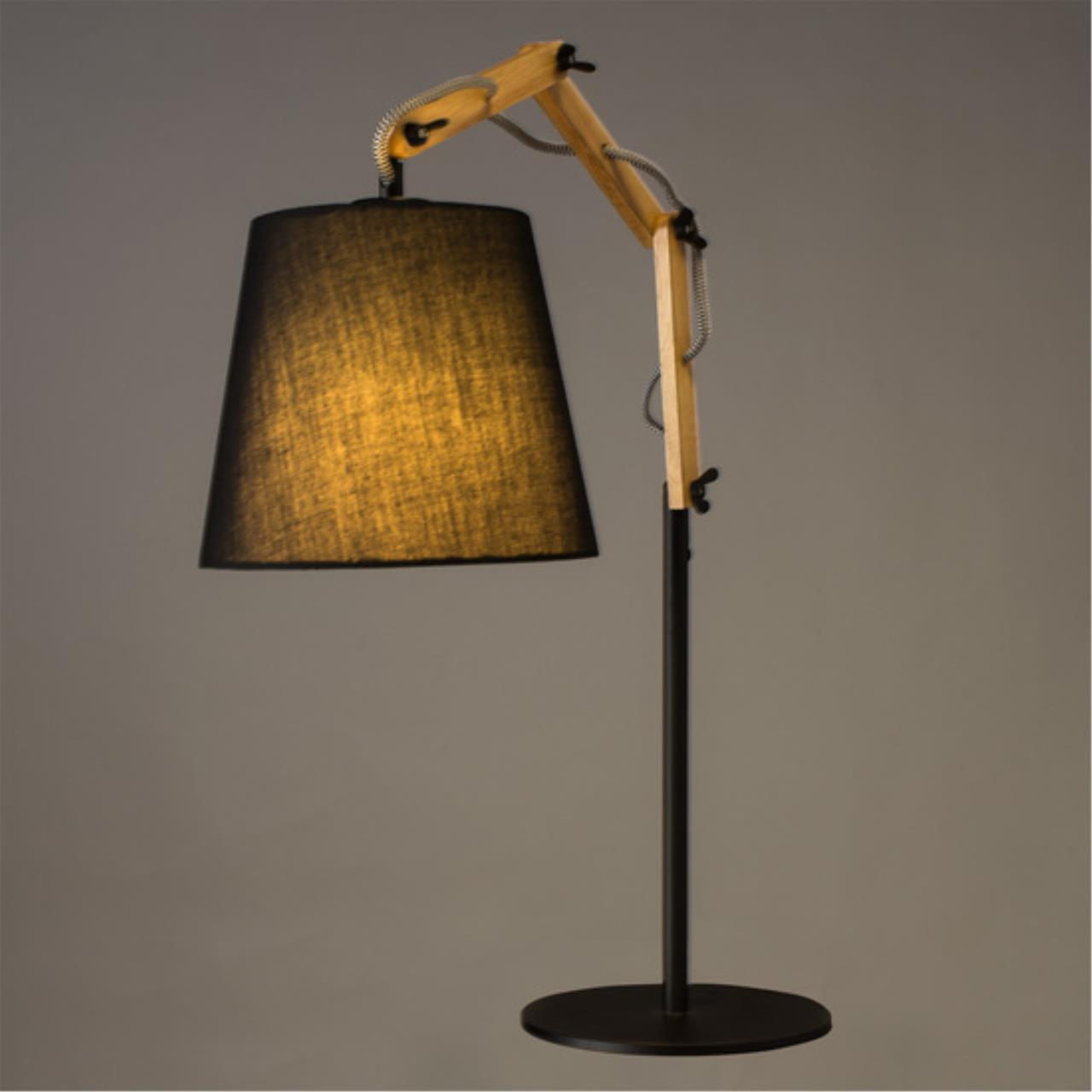Интерьерная настольная лампа Arte lamp A5700LT-1BK СВЕТИЛЬНИК НАСТОЛЬНЫЙ