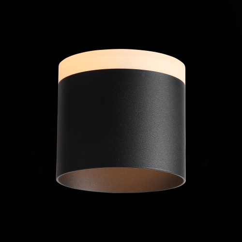 ST102.402.12 Светильник потолочный Черный LED 1*12W 3000K 936Lm Ra&gt;80 120° IP20 D100xH90 170-240V Накладные светильники