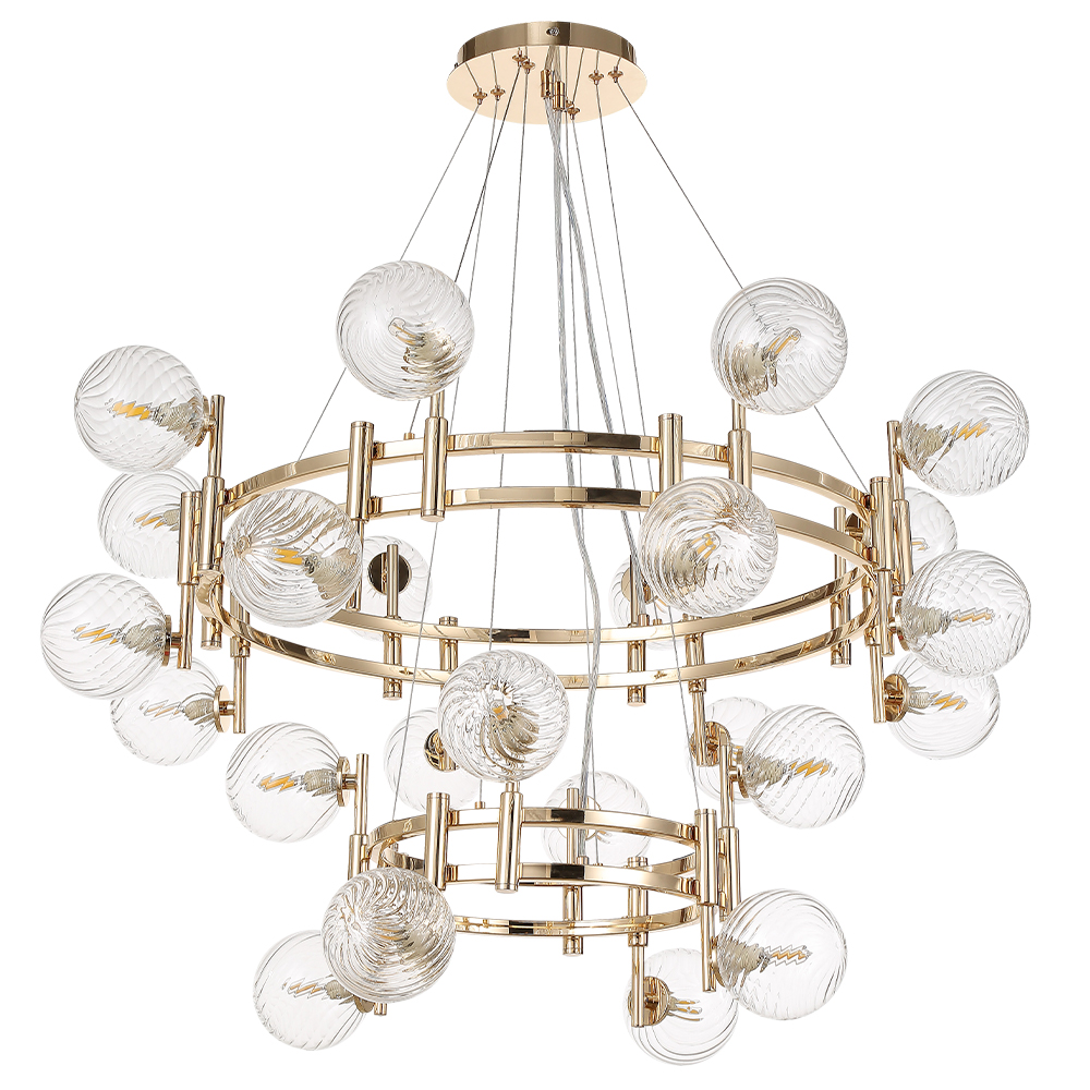 Люстра Crystal Lux LUXURY SP16+8 GOLD
