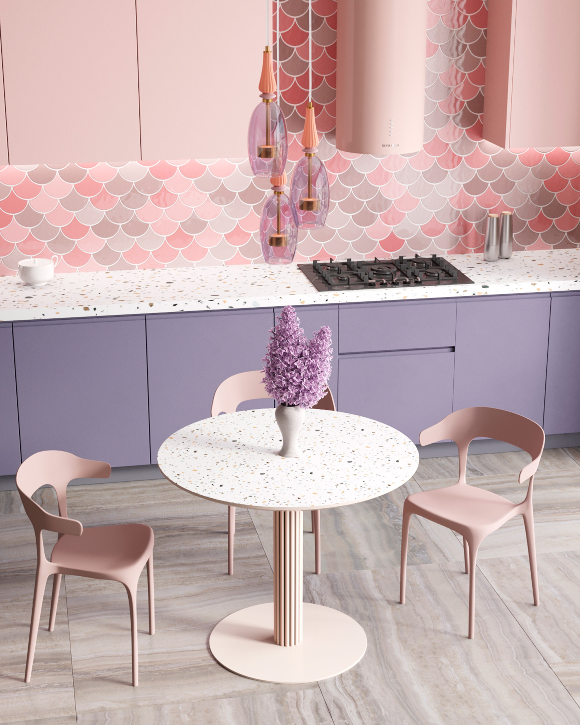 Светильник подвесной светодиодный Moderli V11155-PL Corals