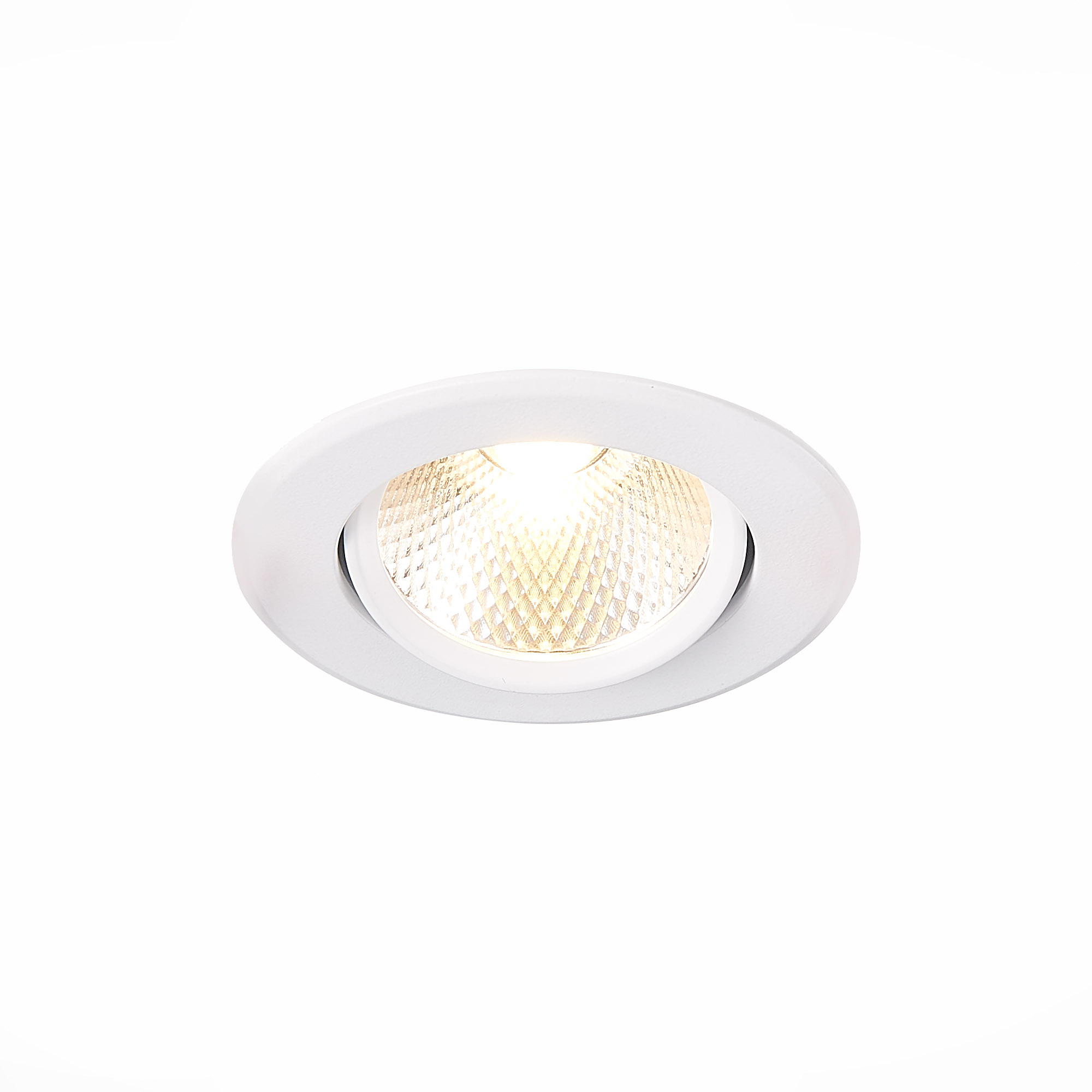 ST211.548.08.36 Св-к встр. Белый LED 1*8W 4000K 640Lm Ra80 36° IP20 D86xH50 220-240V Встраиваемые светильники