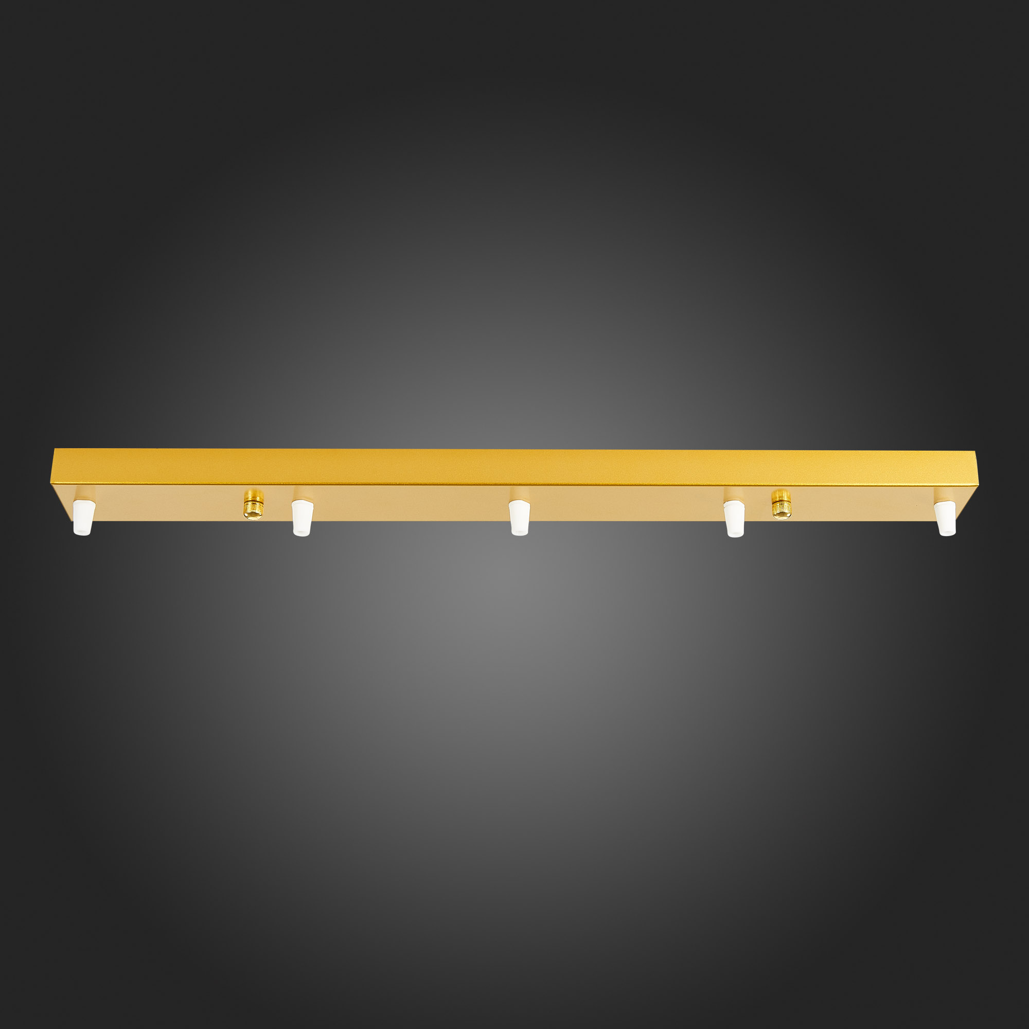 SL001.213.05 Потолочное крепление на 5 ламп (прямоугольное) ST-Luce Золотистый SL1