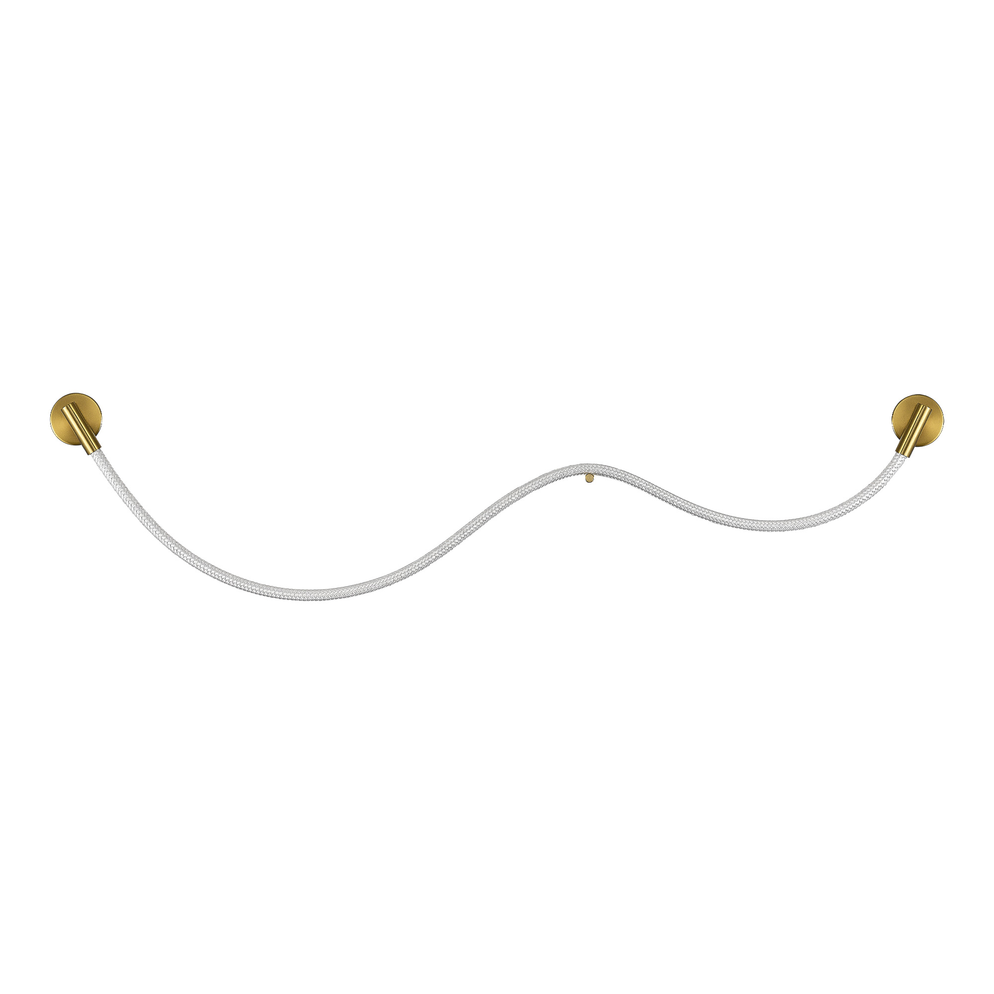 SL6118.301.01 Светильник настенный ST-Luce Латунь/Белый LED 1*20W 4000K MARLOW