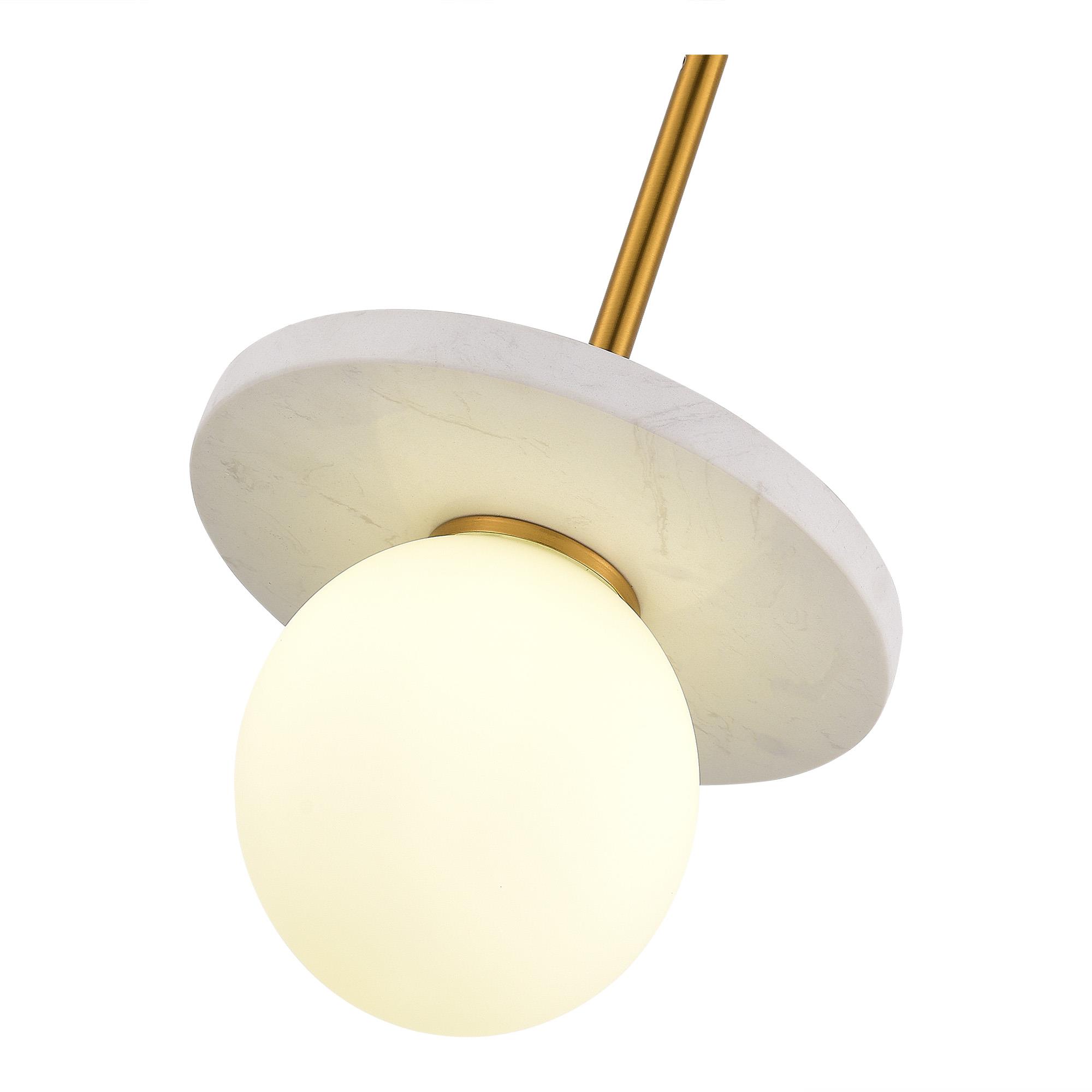 SL1191.353.01 Светильник подвесной ST-Luce Латунь/Латунь, Белый G9 LED 1*5W 4000K NEBULA