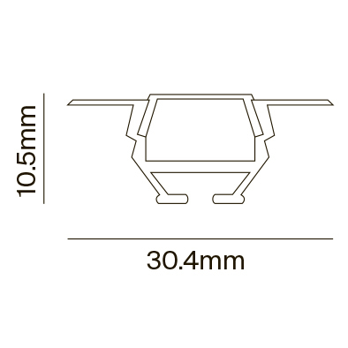 Комплектующие к светодиодной ленте Led Strip ALM010S-2M