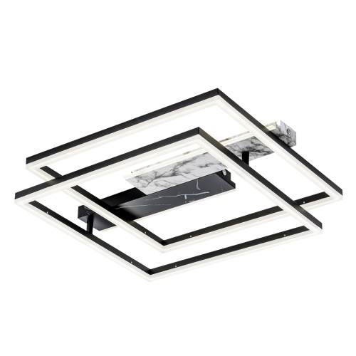 Потолочный светильник Escada 10251/2 LED*105W Black/White marble