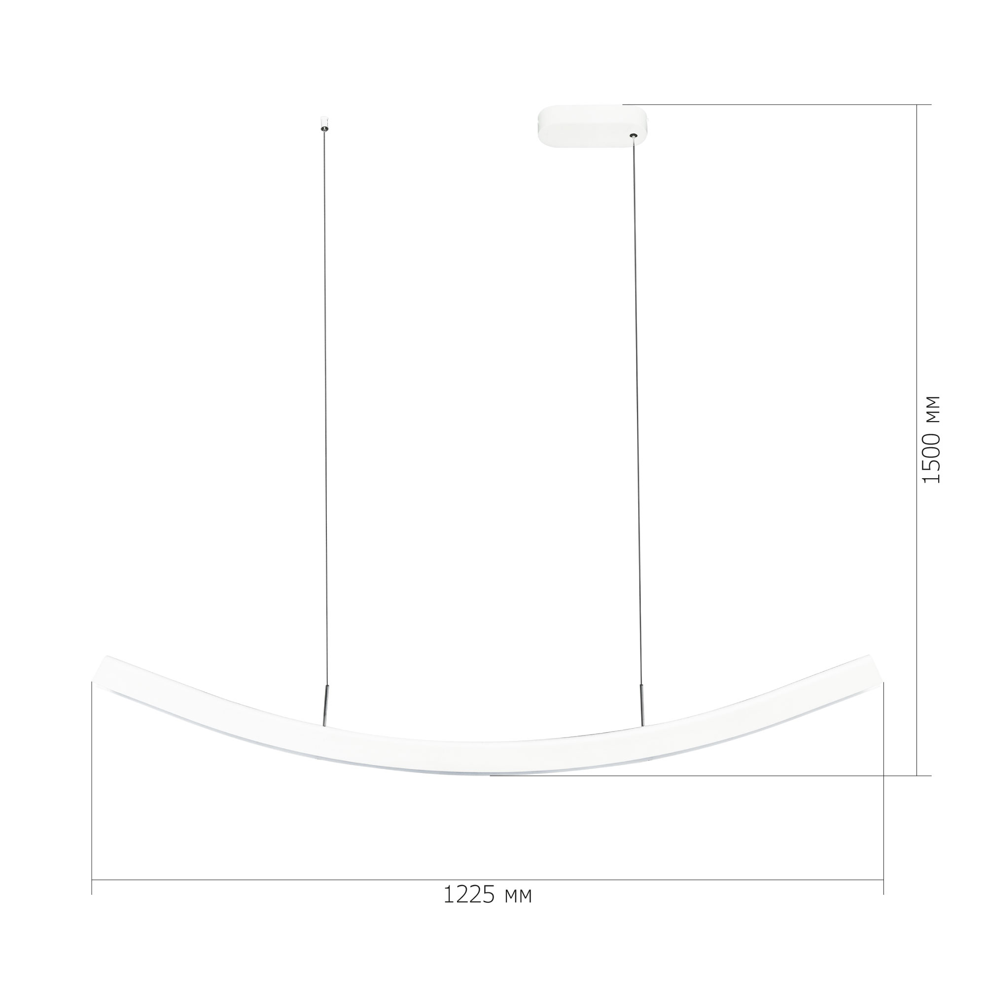 SL6232.503.01 Светильник подвесной ST-Luce Белый/Белый LED 1*20W 4000K ХАРМОНИ
