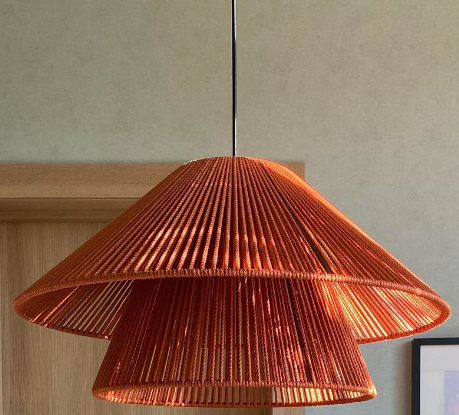 Светильник подвесной Gerbera-6032 терракот E27