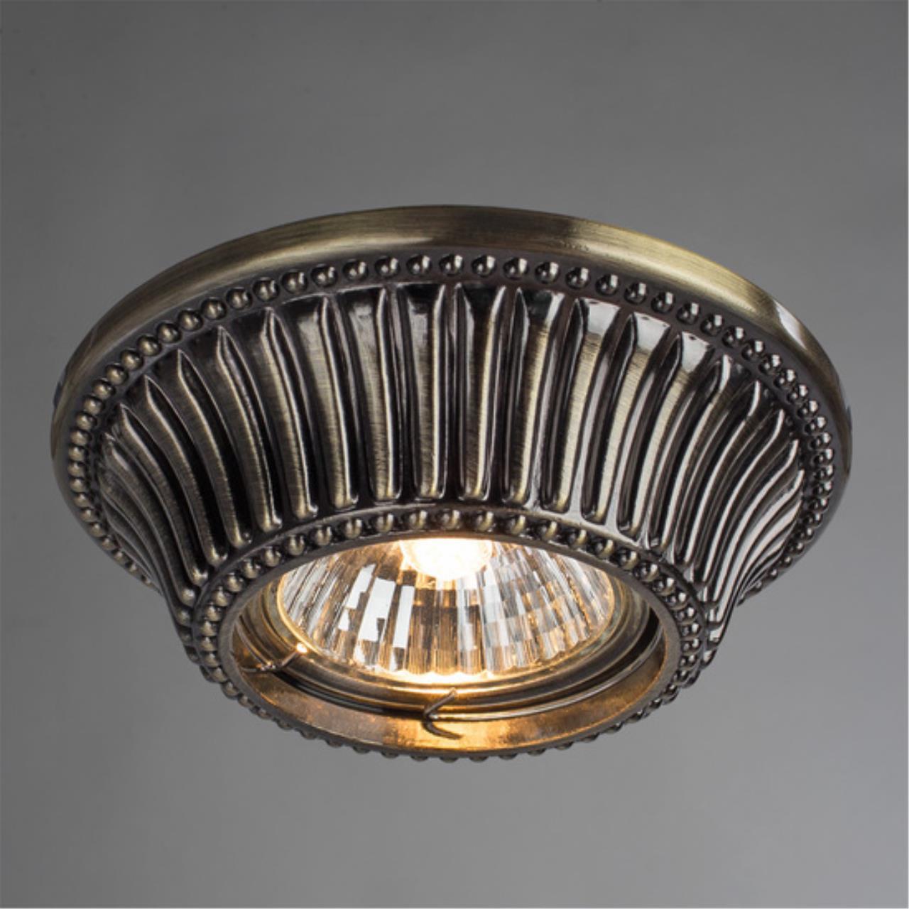 Точечный встраиваемый светильник Arte lamp A5298PL-1AB СВЕТИЛЬНИК ПОТОЛОЧНЫЙ