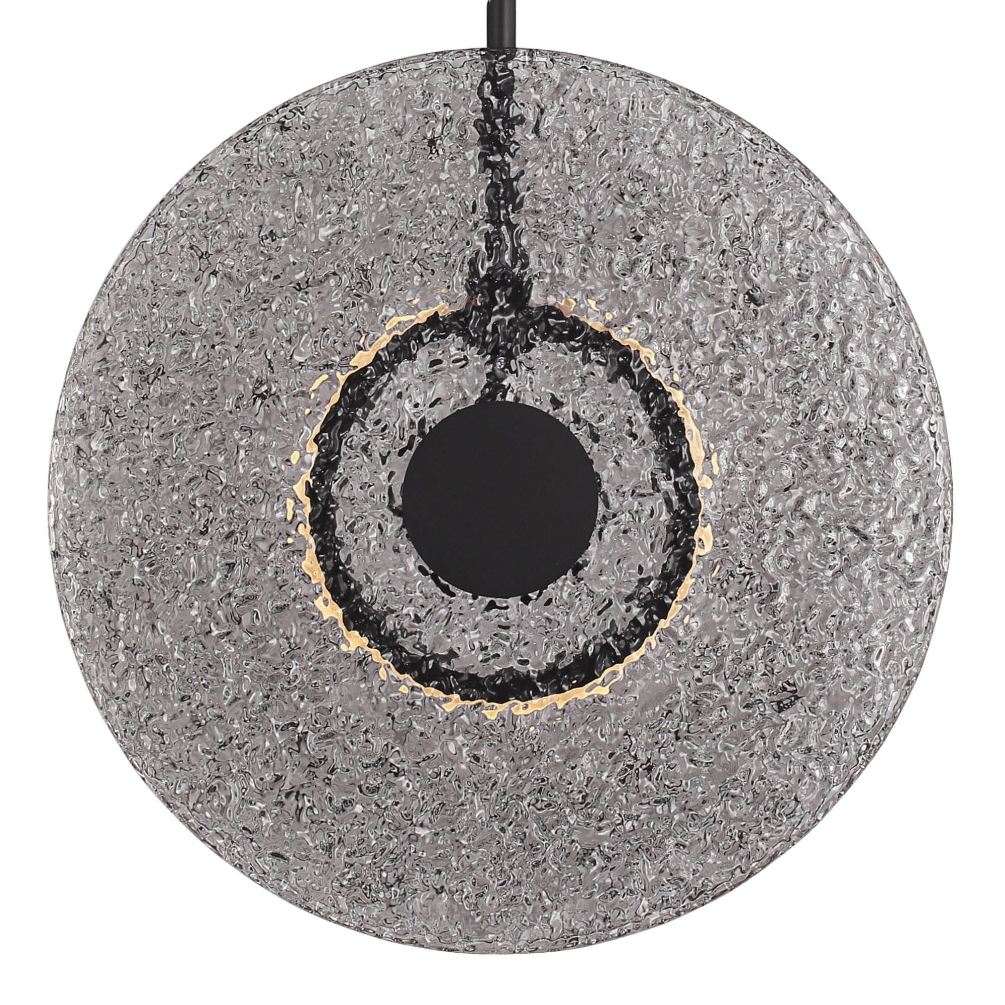 SL6142.413.01 Светильник подвесной ST-Luce черный/дымчатый LED 1*8W 4000K ALUMNO