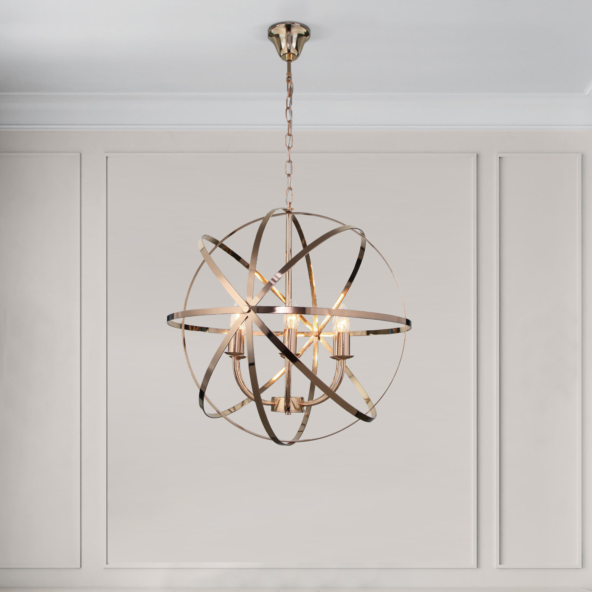 Подвесной светильник Eurosvet 60139/6 золото Smart