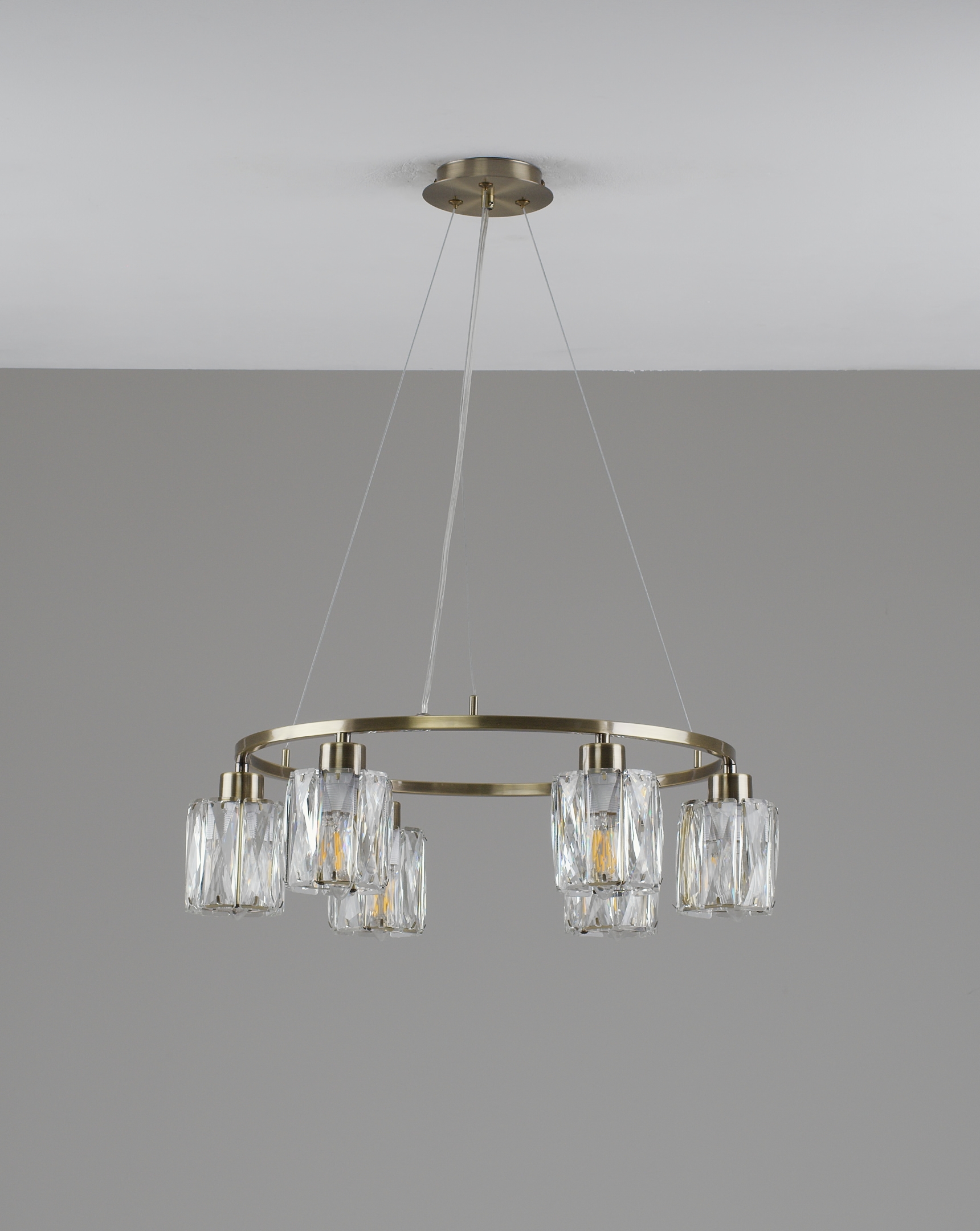 Люстра подвесная Moderli V11684-6P Prismique