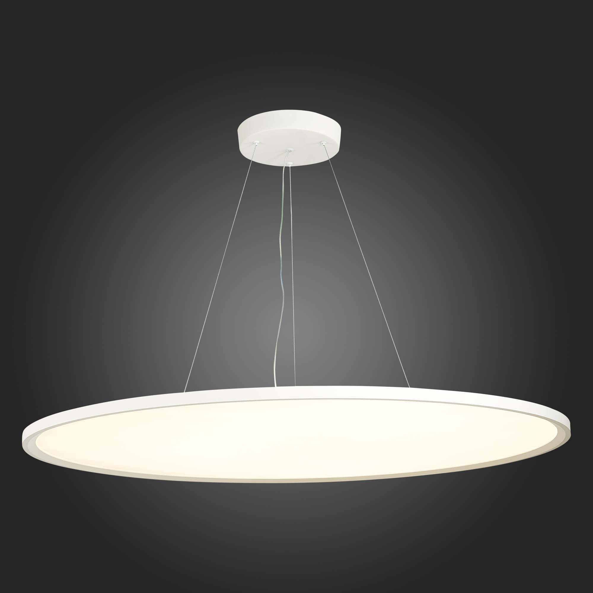 ST602.543.120 Светильник подвесной Белый LED 1*120W 4000K 10 800Lm Ra&gt;80 120 IP20 D1 200xH35 185-265 Подвесные светильники