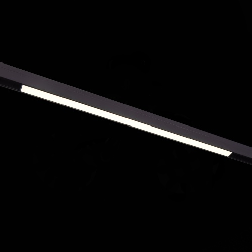 ST360.436.20 Магнитный трековый светильник Черный LED 1*20W 3000K 1 300Lm Ra&gt;90 120 IP20 L606xW22xH4 SKYLINE 48