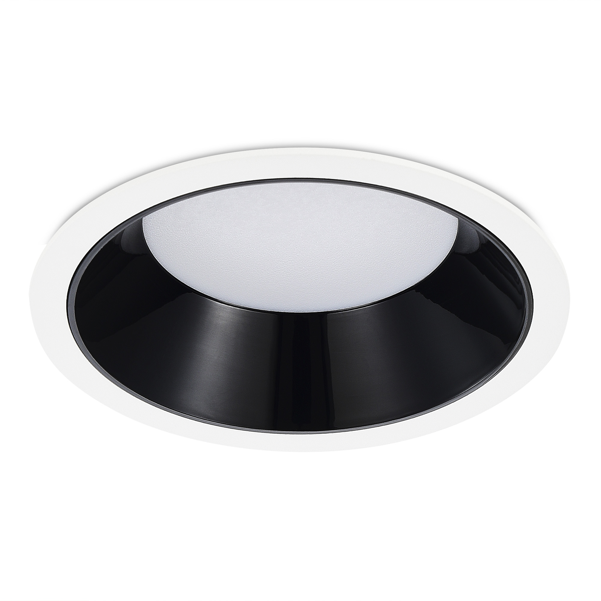 ST755.448.18 Св-к встр. Черный LED 1*18W 4000K 1 620Lm Ra80 120° IP20 D160xH60 100-240V Встраиваемые светильники