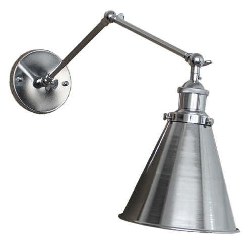 Бра 20Th C Library Single Sconce Silver Ii от Imperiumloft 84947-22