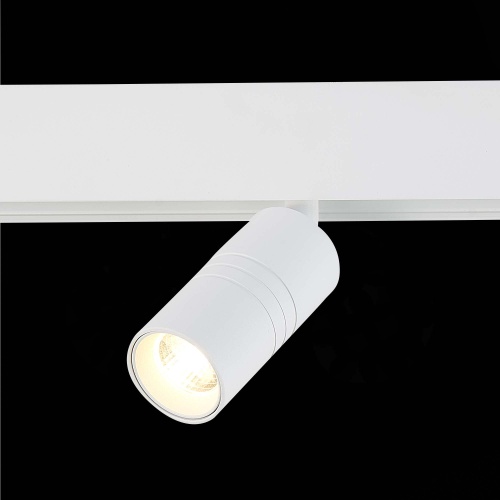 ST365.536.07 Магнитный трековый светильник белый LED 1*7W 3000K 595Lm Ra&gt;90 36° IP20 L-xW44xH90 48V SKYLINE 48
