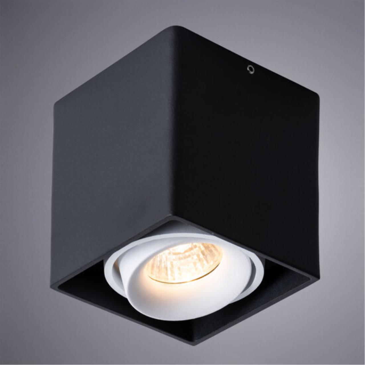 Накладной светильник Arte lamp A5654PL-1BK СВЕТИЛЬНИК ПОТОЛОЧНЫЙ