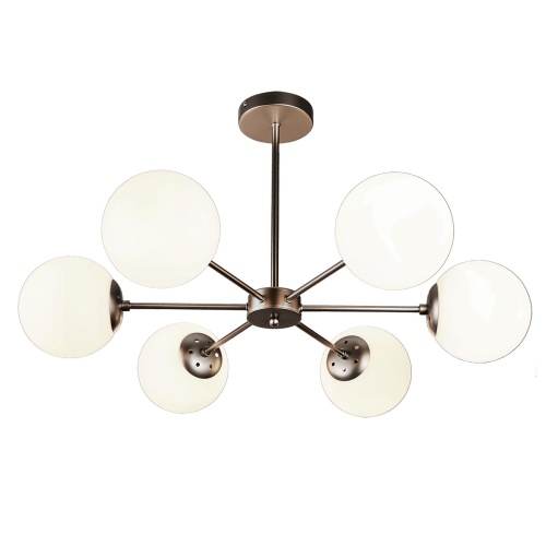 Светильник на штанге Escada 2110/6P E14*40W Satin nickel