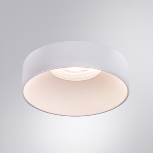 Точечный встраиваемый светильник Arte lamp A1240PL-1WH Светильник потолочный встраиваемый RAMO для MR16 Ø85x48мм белый IP20 монтаж Ø70мм