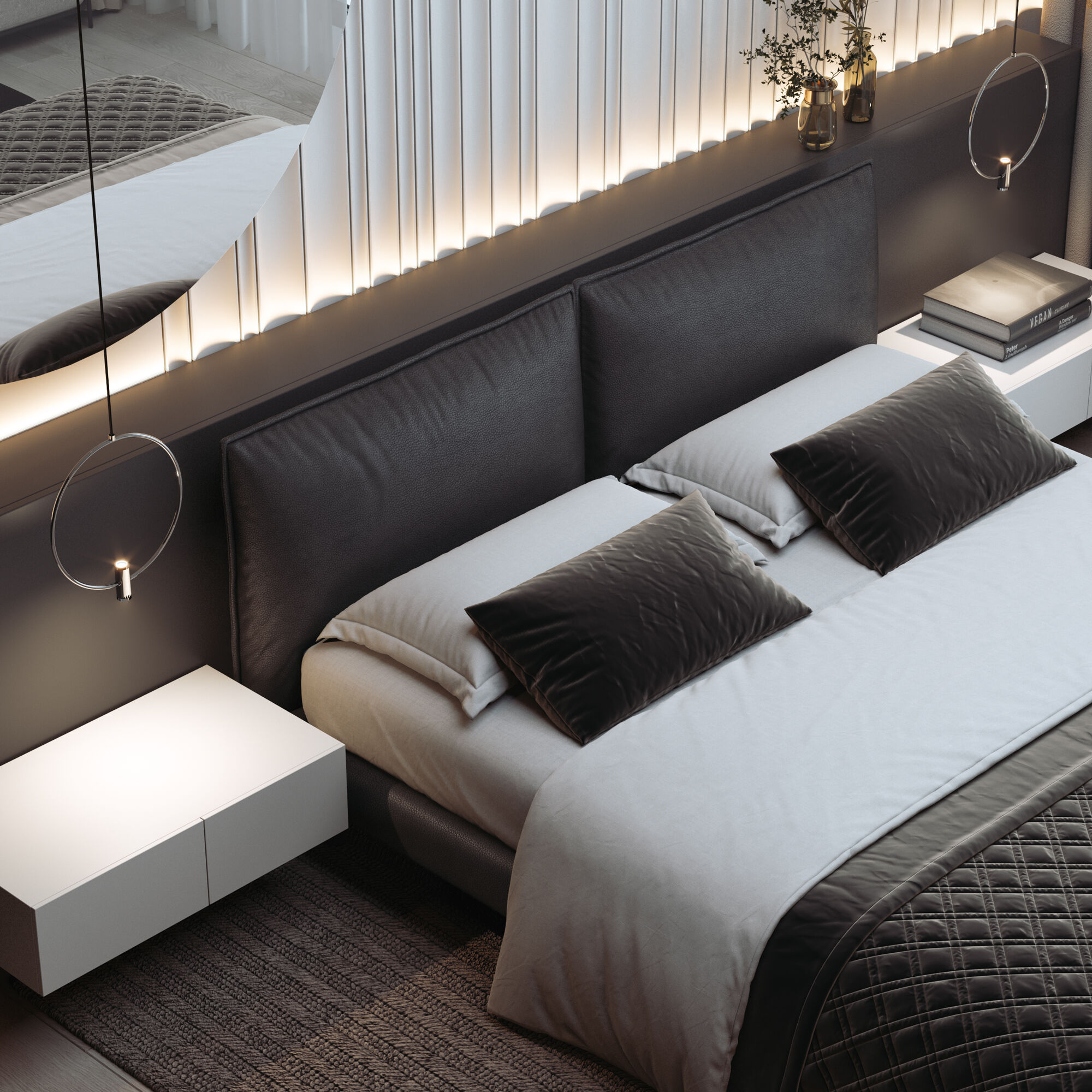  Eurosvet 50257/1 LED/ подвесной светильник/ никель