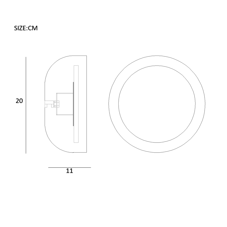 Бра LOKE D20 Blue 208718-26