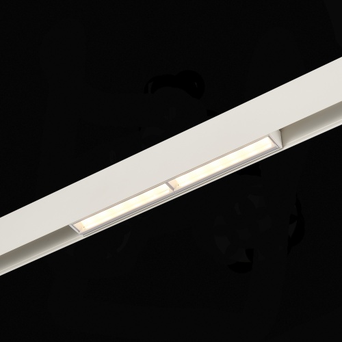 ST804.536.12 Магнитный трековый светильник Белый LED 1*12W 3000K 850Lm Ra&gt;90 120° IP20 L220xW22xH46 SKYLINE 48