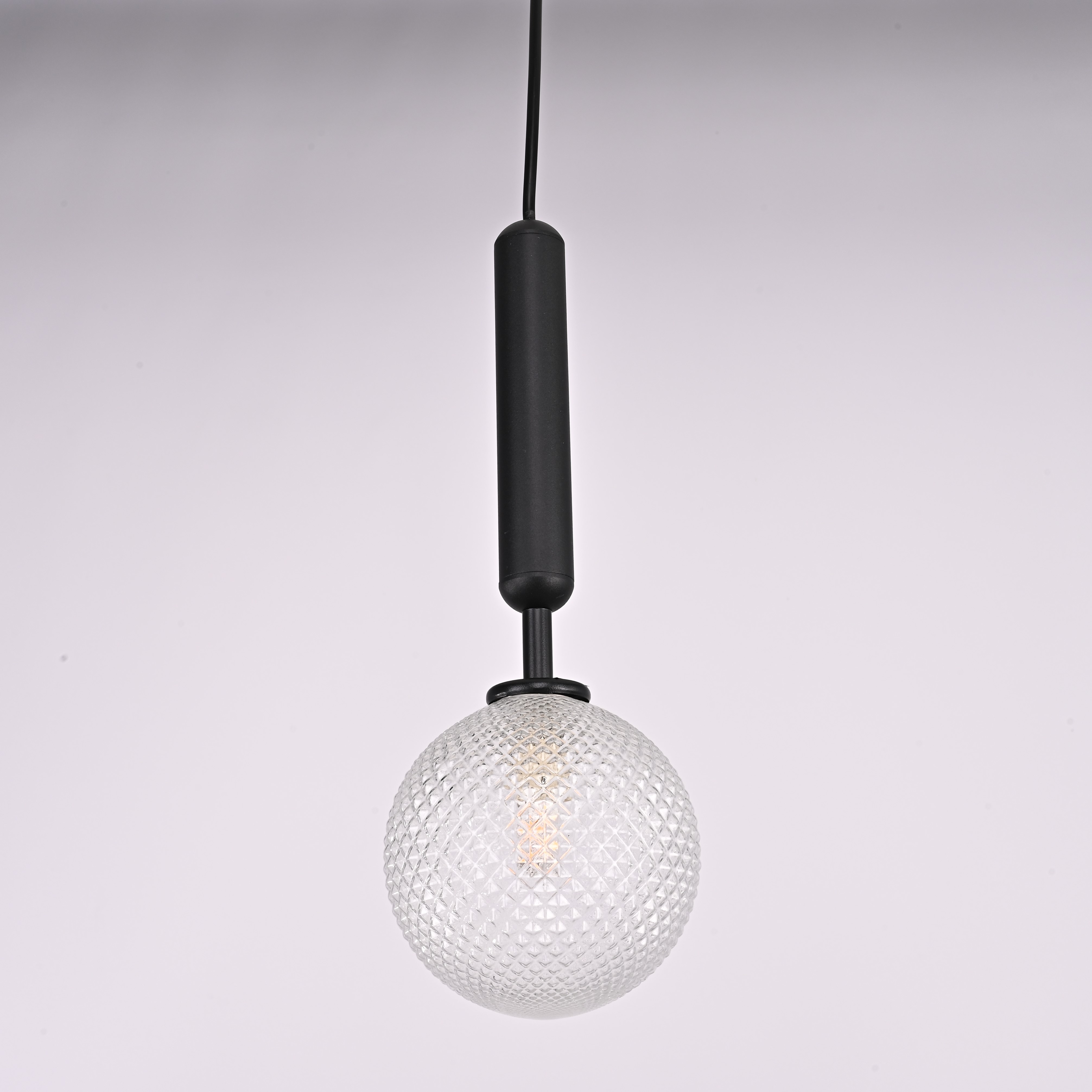 Подвесной светильник RAFFIN Black/Transparent 177910-26