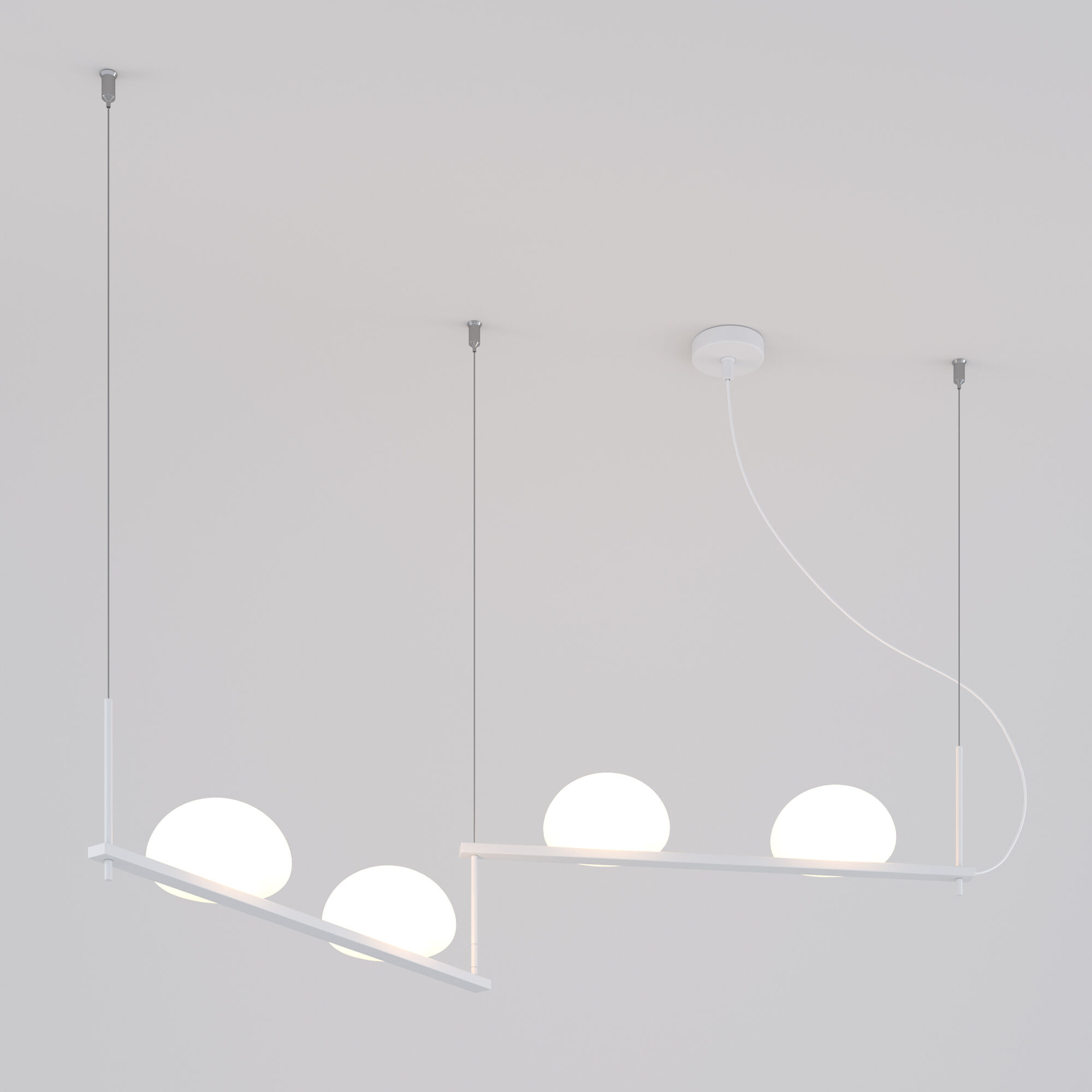 Подвесной светильник Eurosvet 70145/4 белый