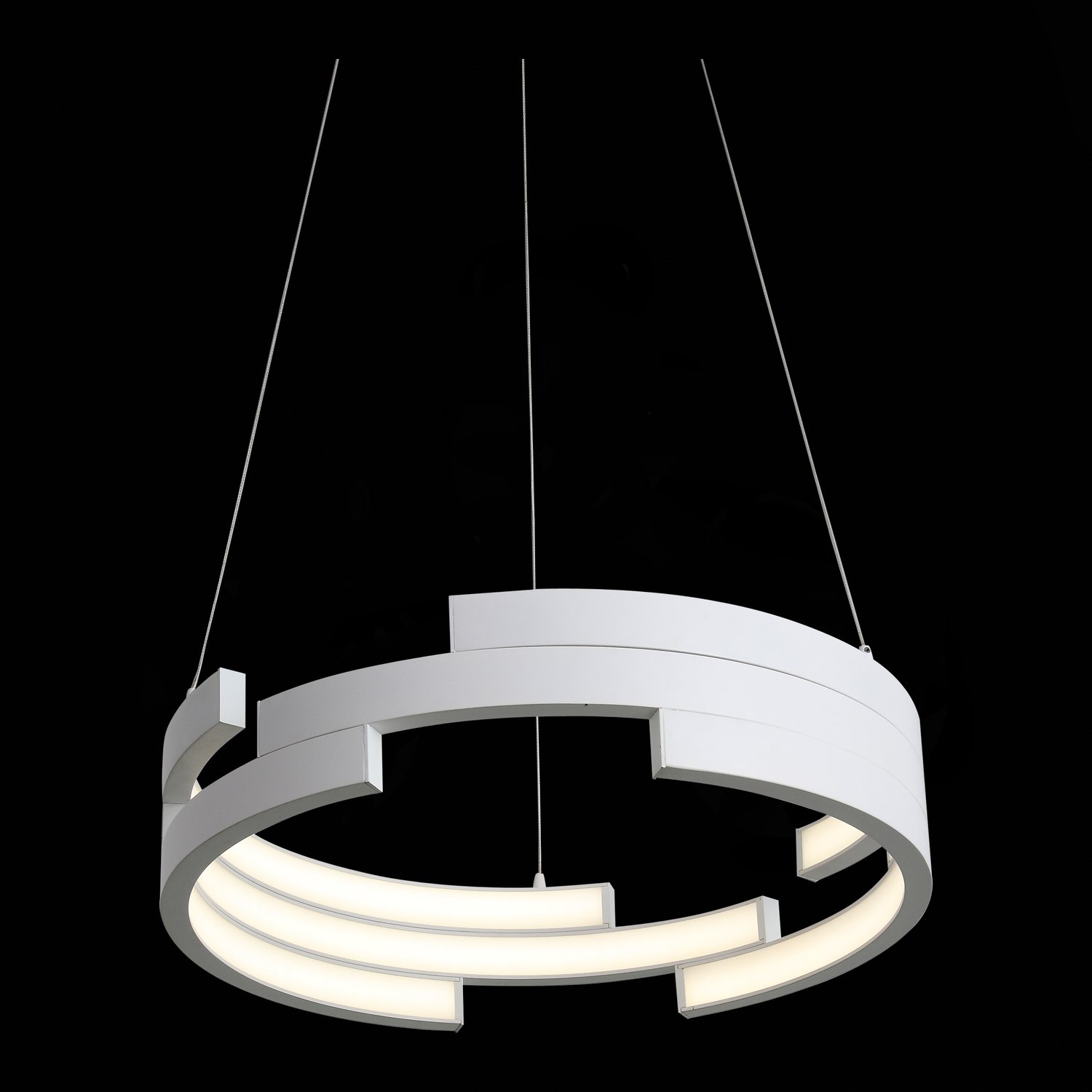 SL963.503.01 Люстра подвесная ST-Luce Белый/Белый LED 1*45W 4000K GENUINE