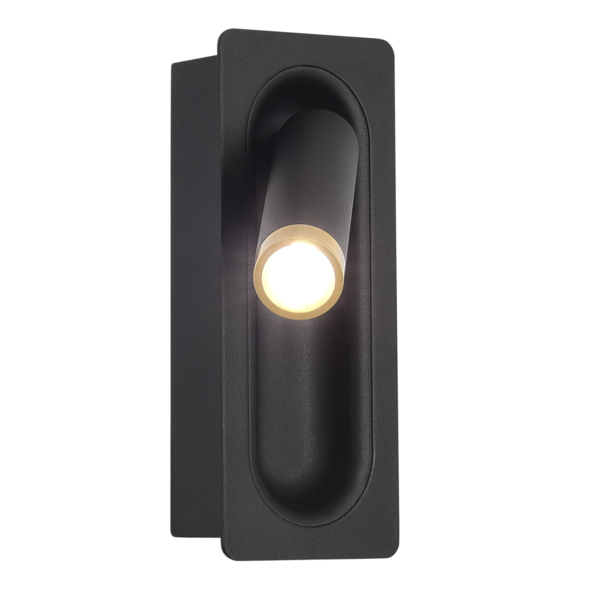 SL6238.401.01 Светильник настенный ST-Luce черный/черный,латунь LED 1*3W 4000K ПАРИЛЛА