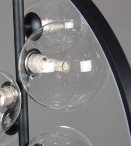 Люстра Kink Light Иона черный G9 5*5W 09408-5A,19