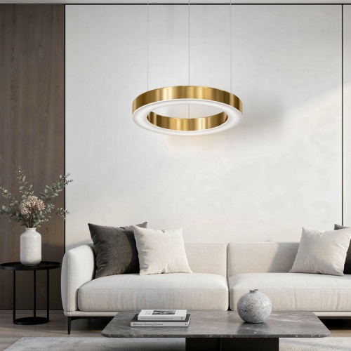 Подвесная люстра Light Ring Horizontal D50 Золотой 177929-22