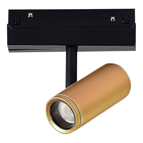 ST808.236.08 Магнитный трековый светильник Золотистый LED 1*8W 3000K 550Lm Ra&gt;90 36° IP20 D42xH135 4 SKYLINE 48