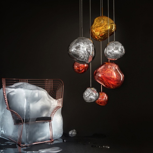 Подвесной Светильник Tom Dixon Melt Pendant Silver D38 от Imperiumloft 233054-22