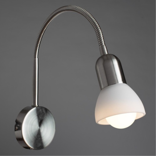 Бра Arte lamp A3116AP-1SS СВЕТИЛЬНИК НАСТЕННЫЙ