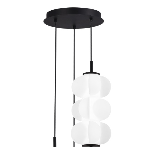 SL6121.403.03 Светильник подвесной ST-Luce Черный/Белый LED 3*7,5W 3000K ТАЛИСМАН