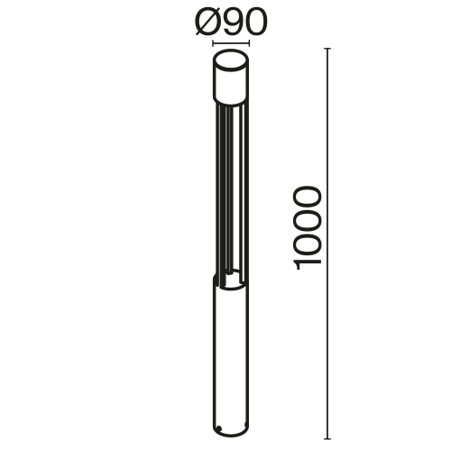 Ландшафтный светильник Outdoor O427FL-L12GF3K