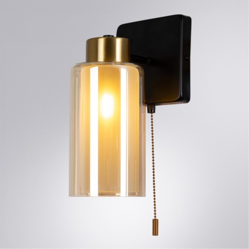 Бра Arte lamp A7027AP-1BK СВЕТИЛЬНИК НАСТЕННЫЙ
