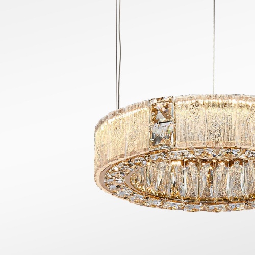 Подвесная люстра Favourite 4204-4P, подвесная люстра, D400xH120/1500, LEDx40W, 4000LM, 3000K, included