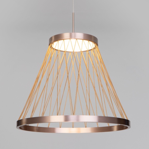 Подвесной светильник Eurosvet 40016/1 LED коричневый