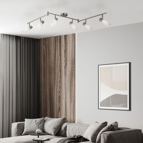 Потолочный светильник Eurosvet 20043/6 сатин-никель