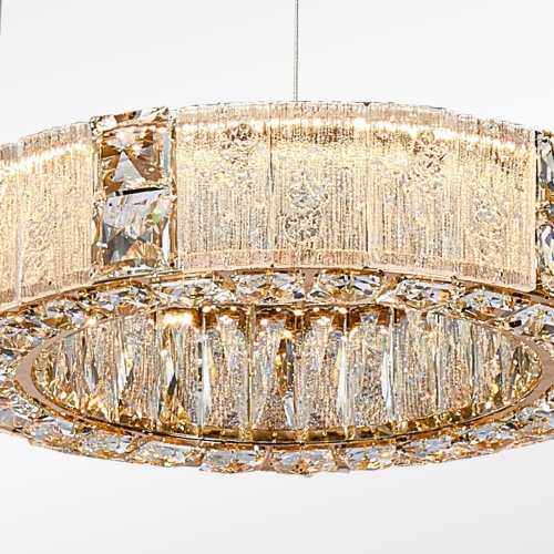 Подвесная люстра Favourite 4204-4P, подвесная люстра, D400xH120/1500, LEDx40W, 4000LM, 3000K, included