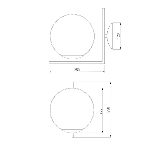 Настенный светильник Eurosvet 70153/1 хром