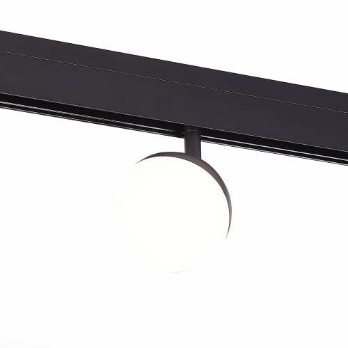 ST358.436.07 Магнитный трековый светильник Черный LED 1*7W 3000K 520Lm Ra&gt;80 120° IP20 L120xW90xH192 SKYLINE 48