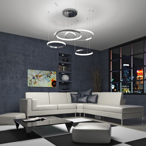 Подвесной светильник Eurosvet 90175/5 хром